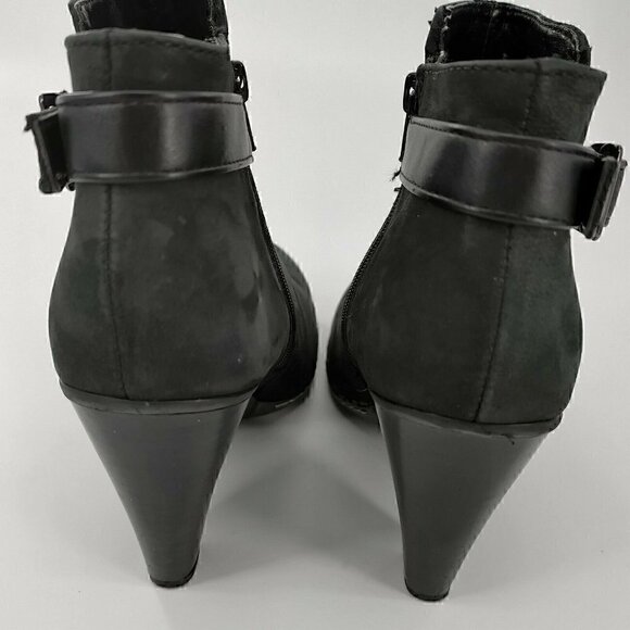 Euro Soft by Sofft Side Zip Stacked Ankle Boots - Picture 7 of 12
